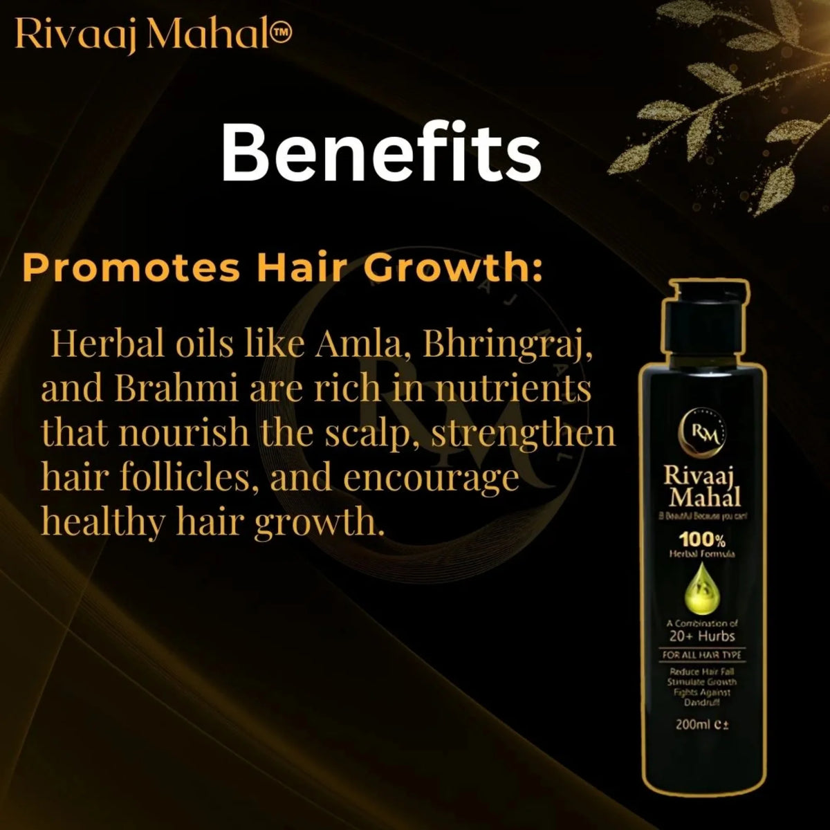Rivaaj Mahal Herbal Hair Oil