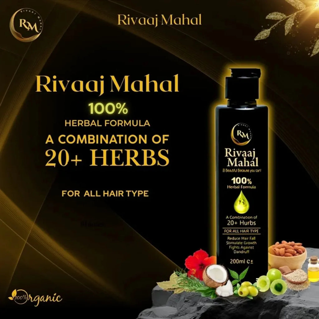 Rivaaj Mahal Herbal Hair Oil