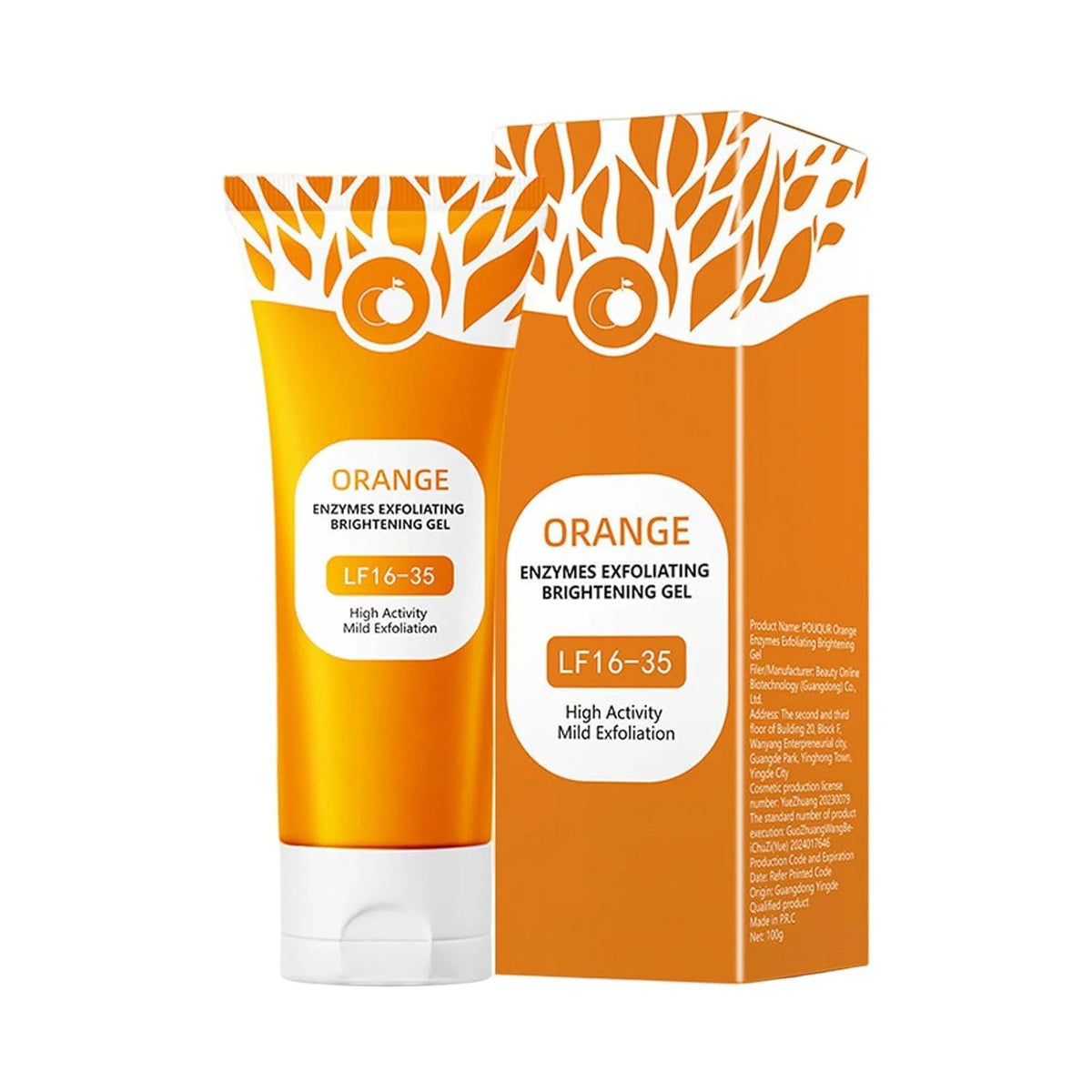 Orange Enzymes Exfoliating Brightening Gel LF16-35