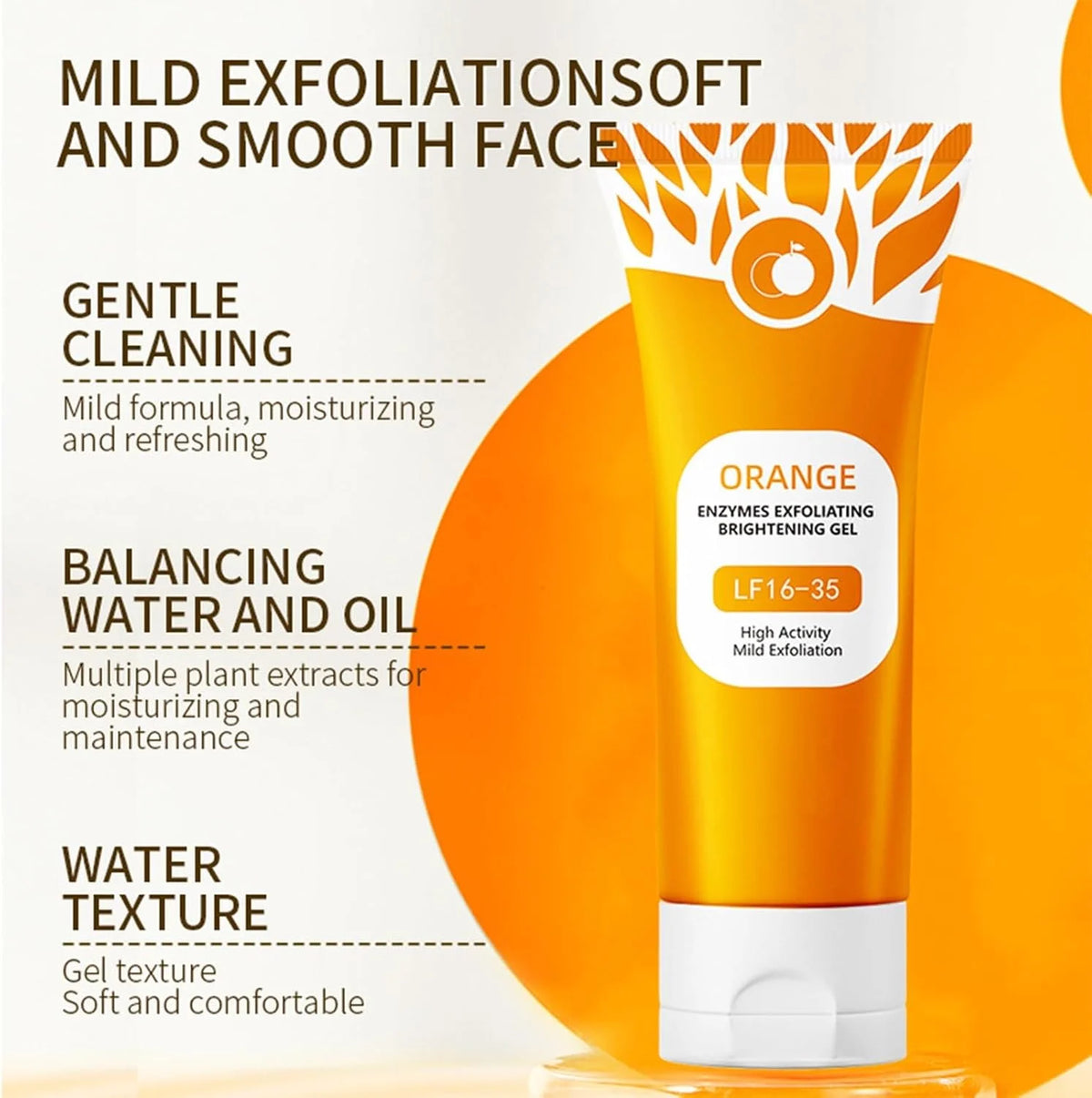 Orange Enzymes Exfoliating Brightening Gel LF16-35